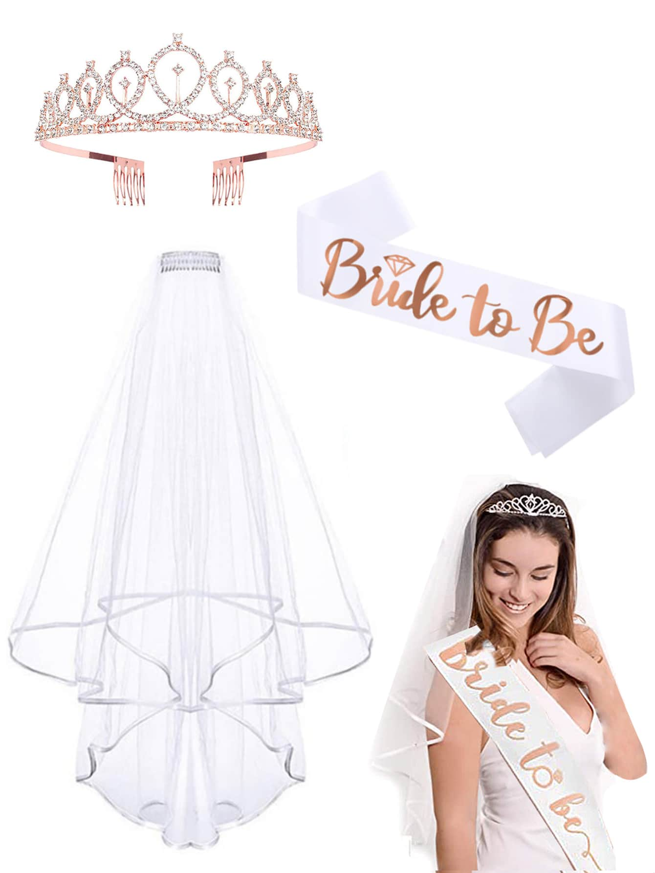 Bride Tribe Sash - Hen Party Bride to Be Set