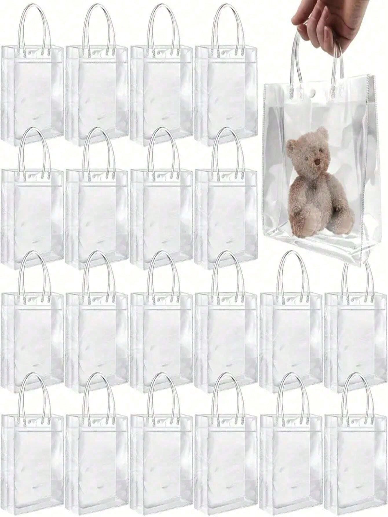 Wedding Solution - 35Pcs Reusable Clear PVC Gift Bags