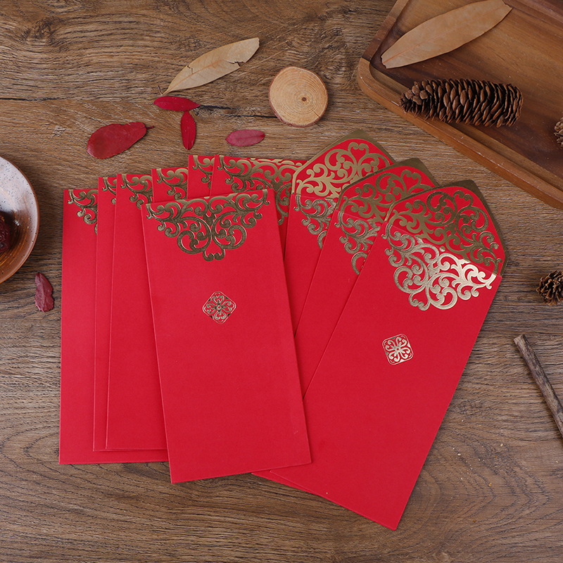 Wedding Envelopes - 10pcs Spring Festival Lucky Money Bless