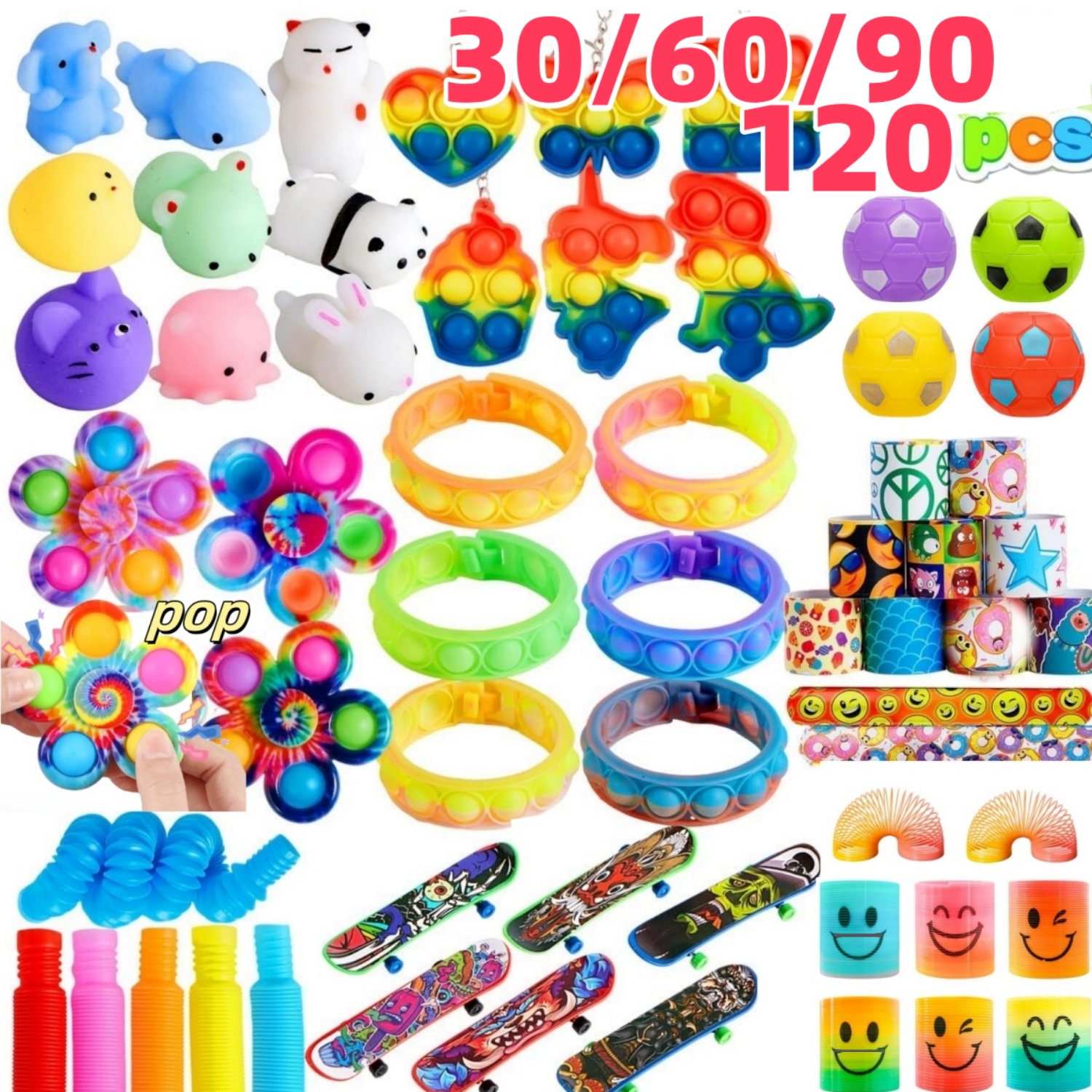 Wedding Yes - Bulk Pack of 30-120 Popular Fidget