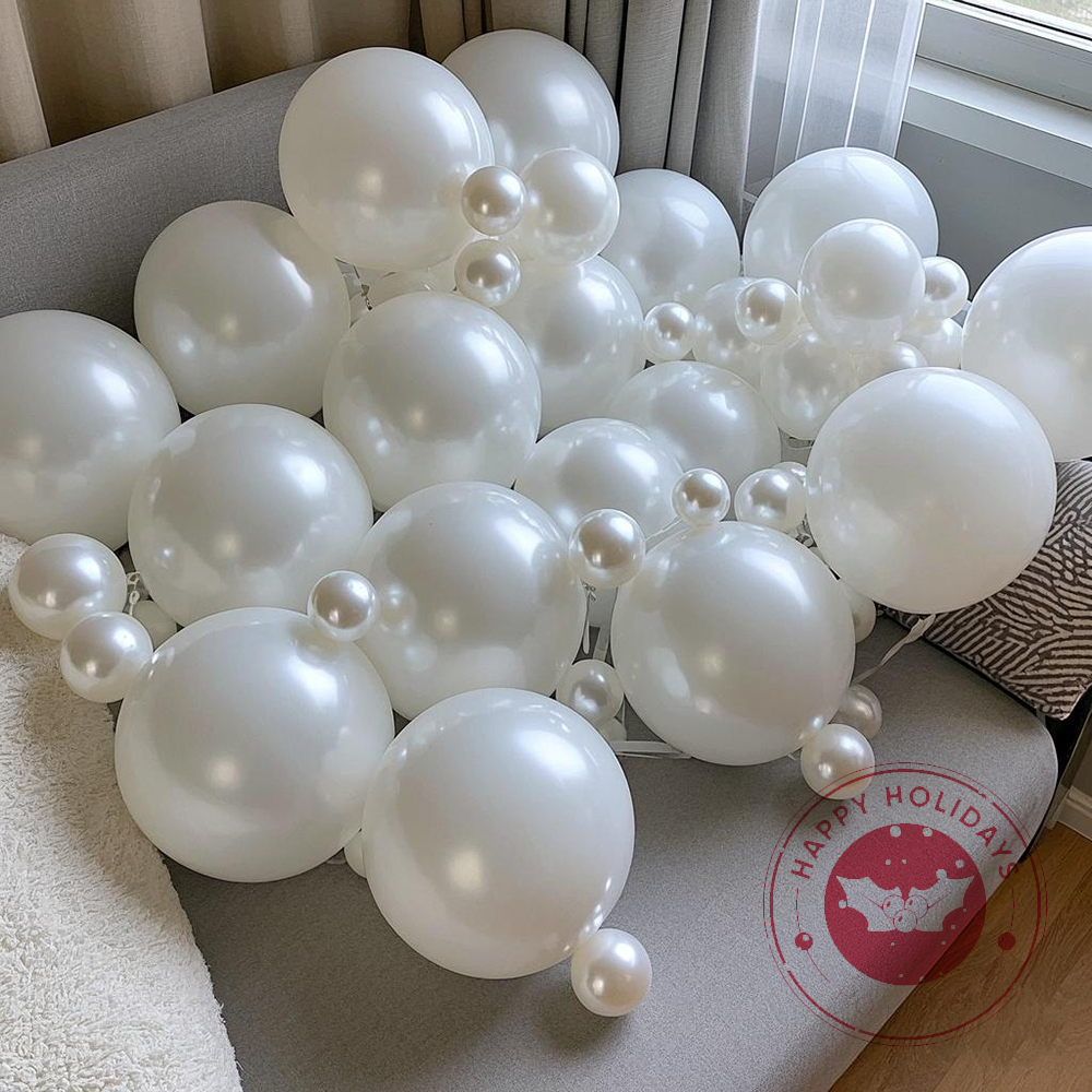 Wedding Supply Wholesale - 5/10/12inch Pearl White Balloon 20/50pcs Thickening