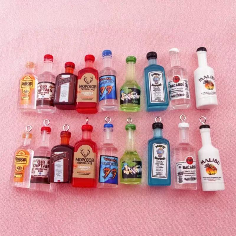 Wedding Yes - 11pcs Mini Simulation Resin 3D Pendant