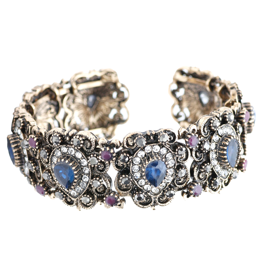 Indian Wedding Supply - Sunspicems Vintage Turkish Women Bangle Cuff