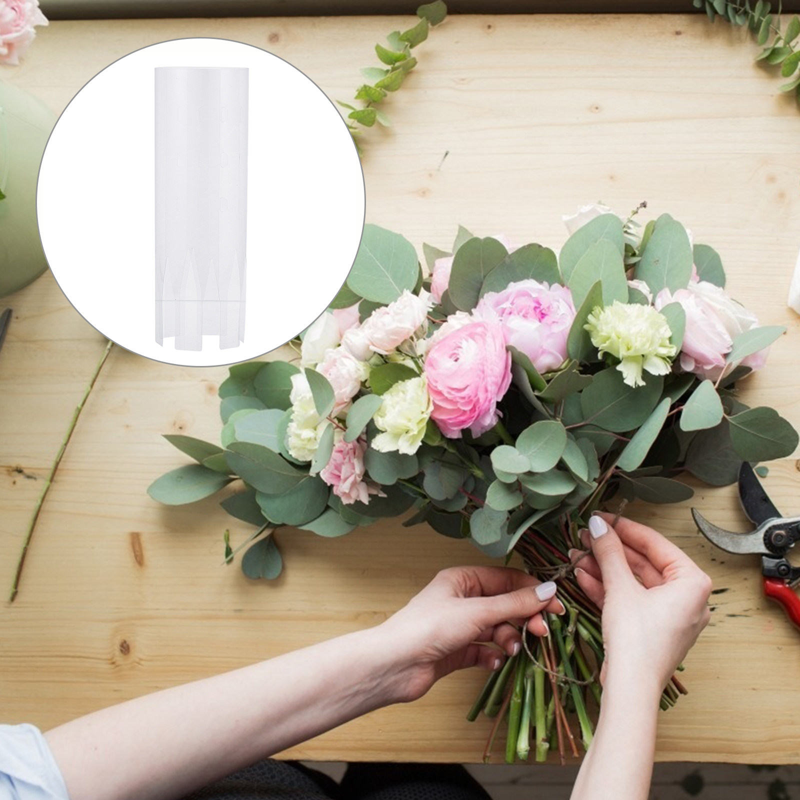Wedding Supply Shops - 10Pcs Plastic Bouquet Base for DIY