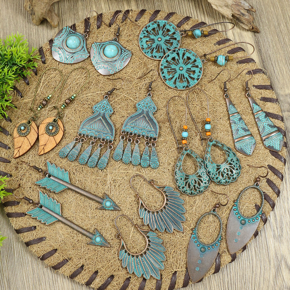 Bohemian Ethnic Vintage Bronze - Indian Wedding Supply 评论和价格
