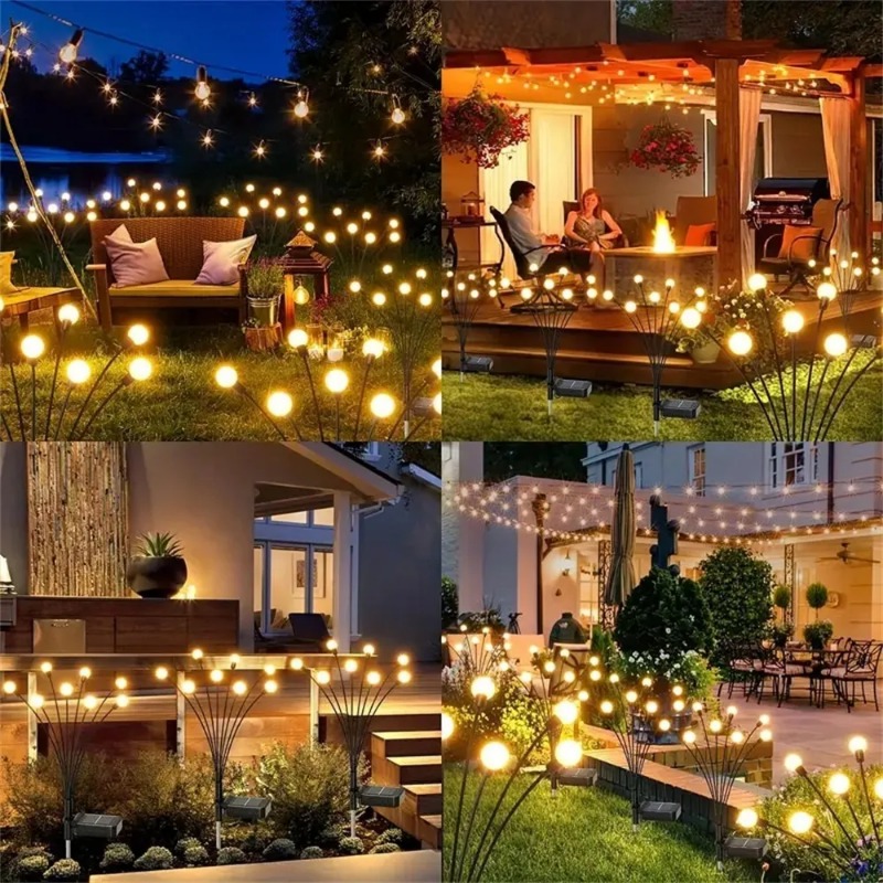 Outdoor Solar Firefly Lights,1 - Wedding Yes 评论和价格