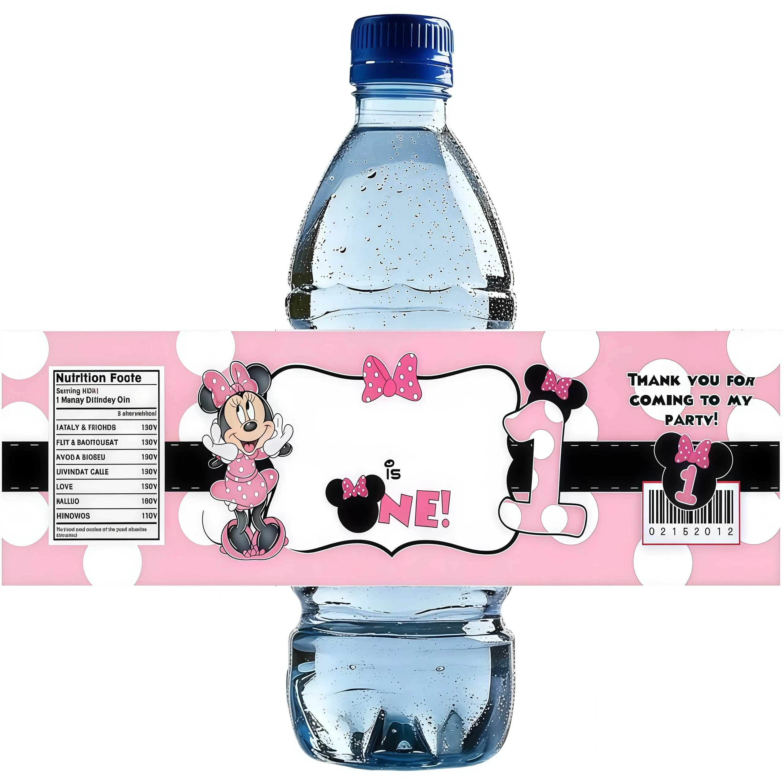 Minnie Party Supplies Bottle L - Wedding Water Supply 评论和价格