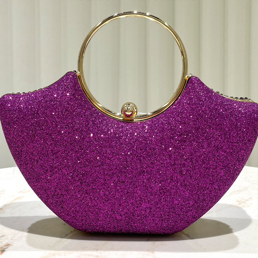 Purple shiny luxurious diamond - Wedding Zone 评论和价格