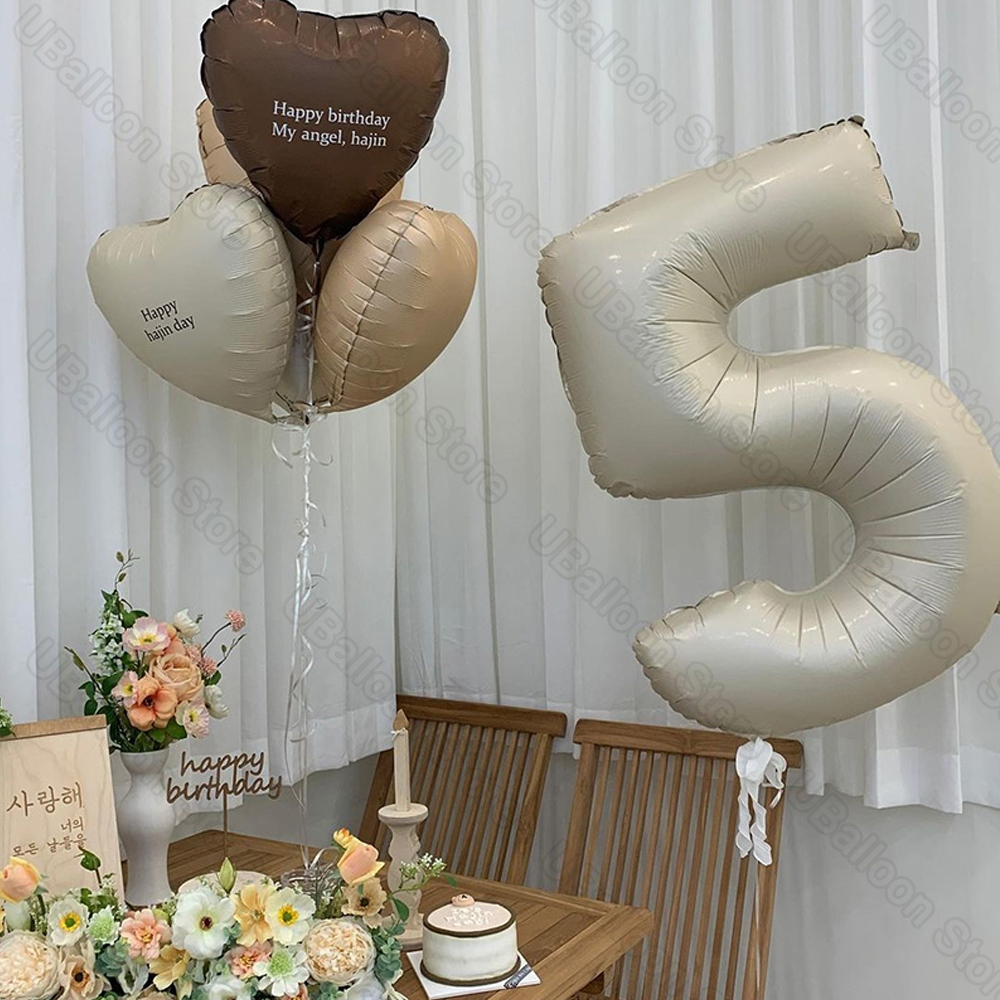 Custom Birthday Number Balloon - Confetti Balloon Set 评论和价格