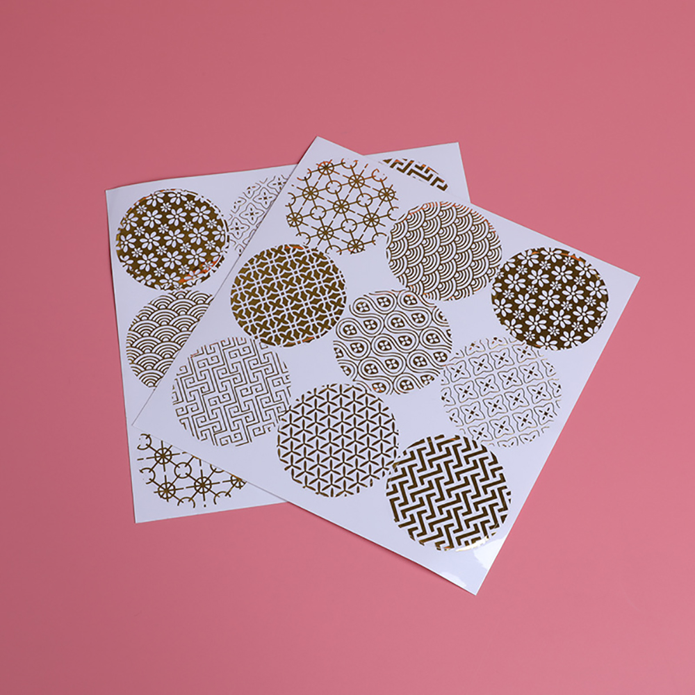 90pcs 4cm Transparent Round Go - Wedding Package Gold 评论和价格
