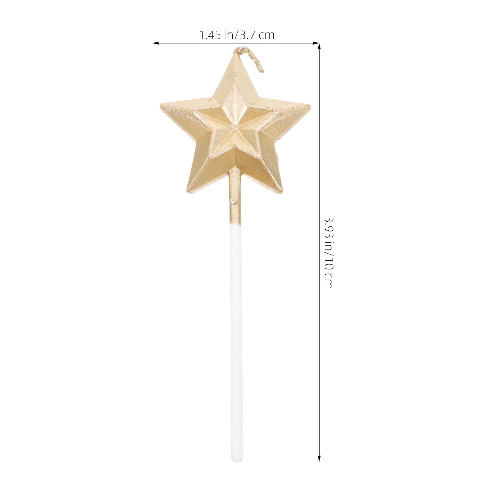 8Pcs Star Shaped Birthday Meta - Wedding Decoration Supply 评论和价格