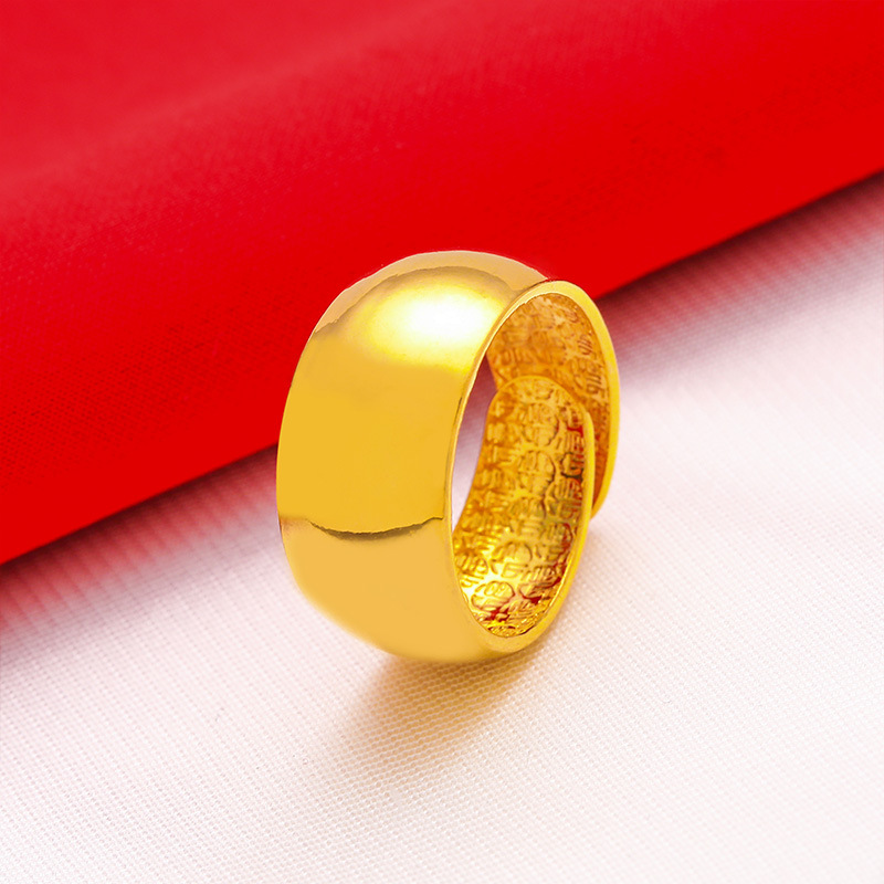 Male Wide 12mm Large Ring Open - Wedding Zone 评论和价格