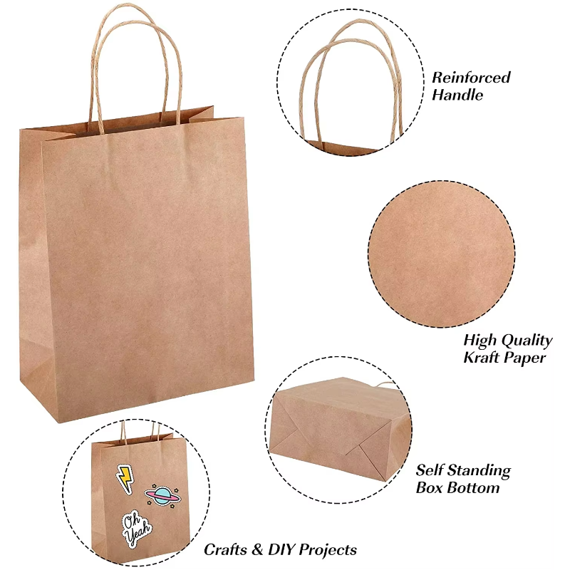 10/25/50pcs/lot Kraft Paper Ba - Wedding/Event Supply Store 评论和价格