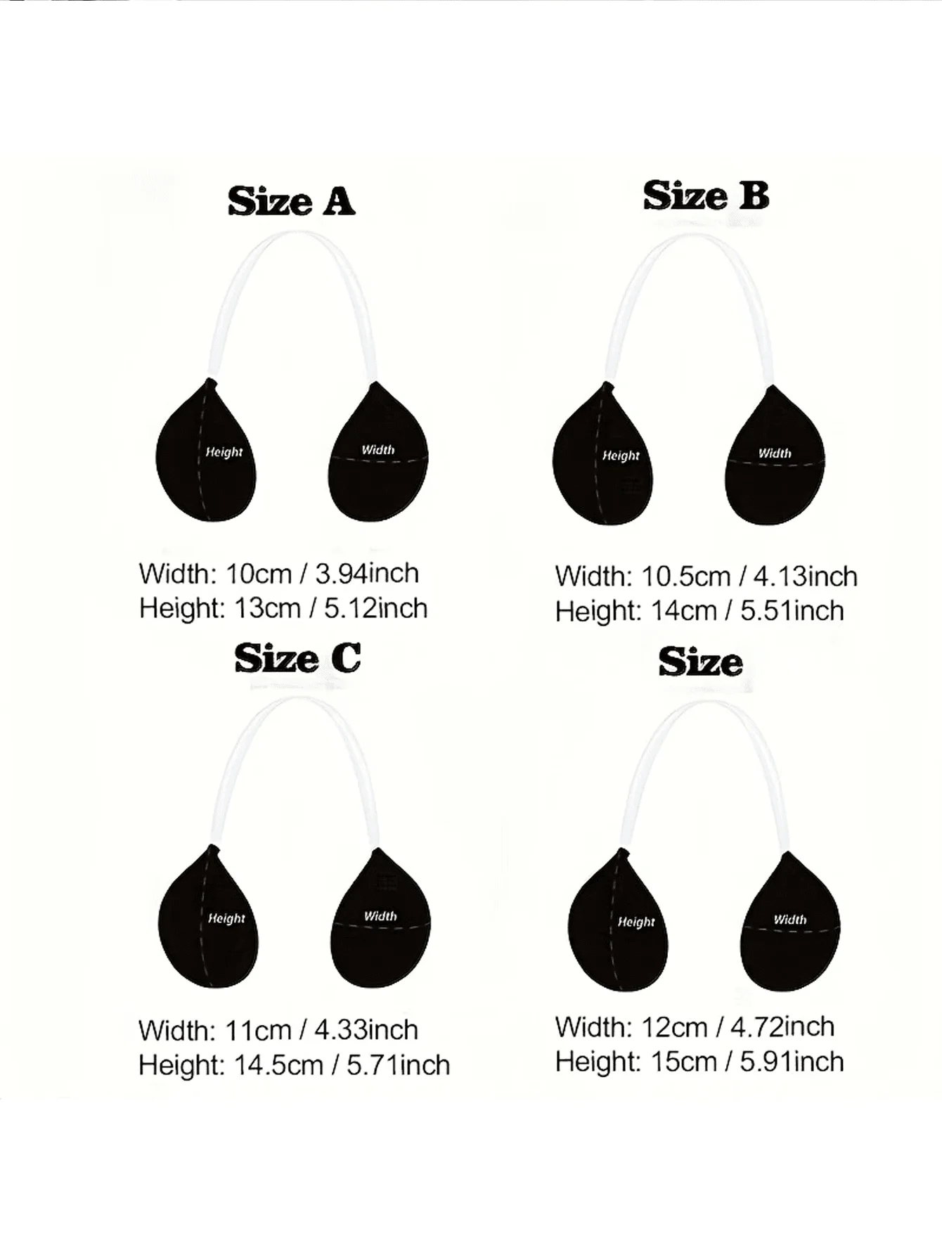 1Pair Women's Sexy Breast Gath - Wedding Solution 评论和价格