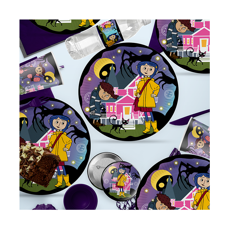 Coraline Cartoon Movie Theme S - Confetti Balloon Set 评论和价格