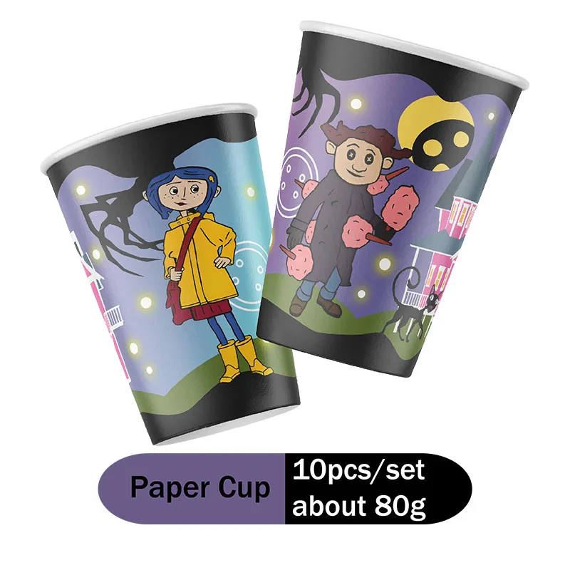 Coraline Cartoon Movie Theme S - Confetti Balloon Set 评论和价格