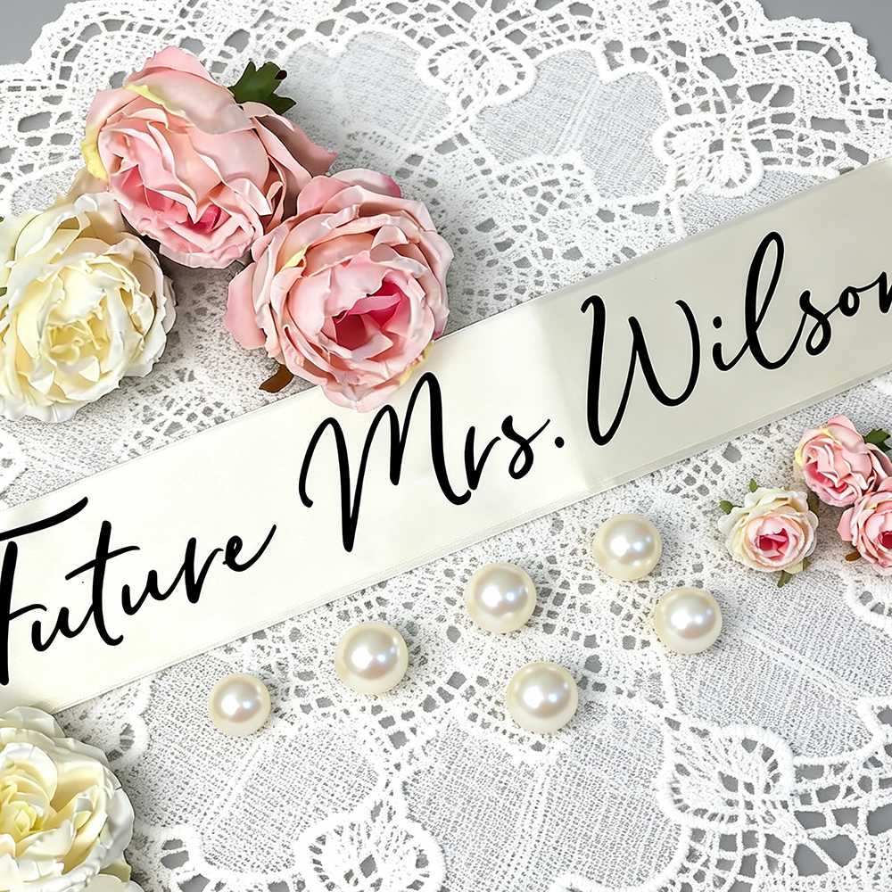 Custom Future Mrs Sash Bachelo - Bride Tribe Sash 评论和价格