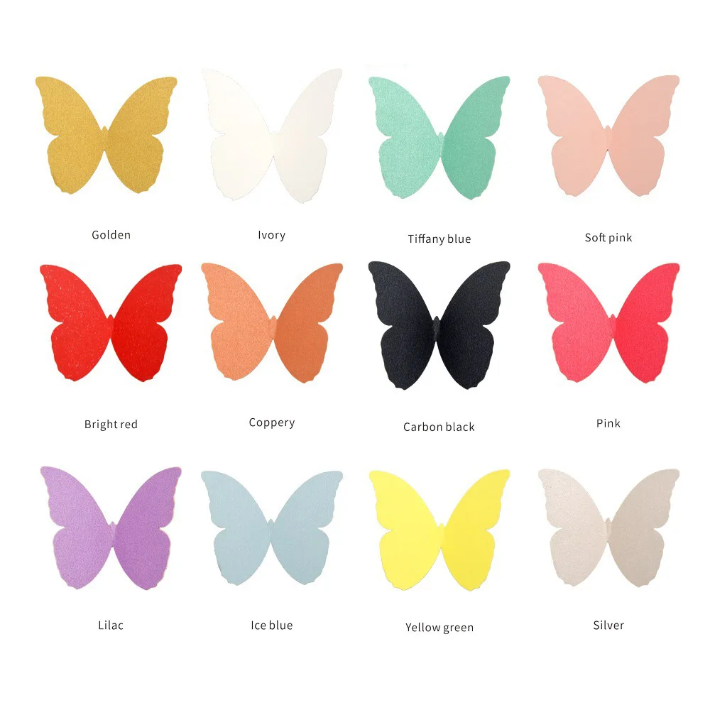 48Pcs/set Pearlescent Butterfl - Confetti Balloon Set 评论和价格