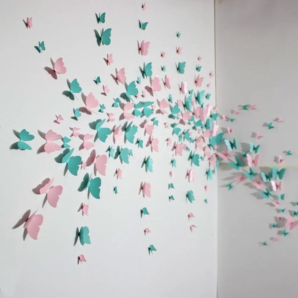 48Pcs/set Pearlescent Butterfl - Confetti Balloon Set 评论和价格