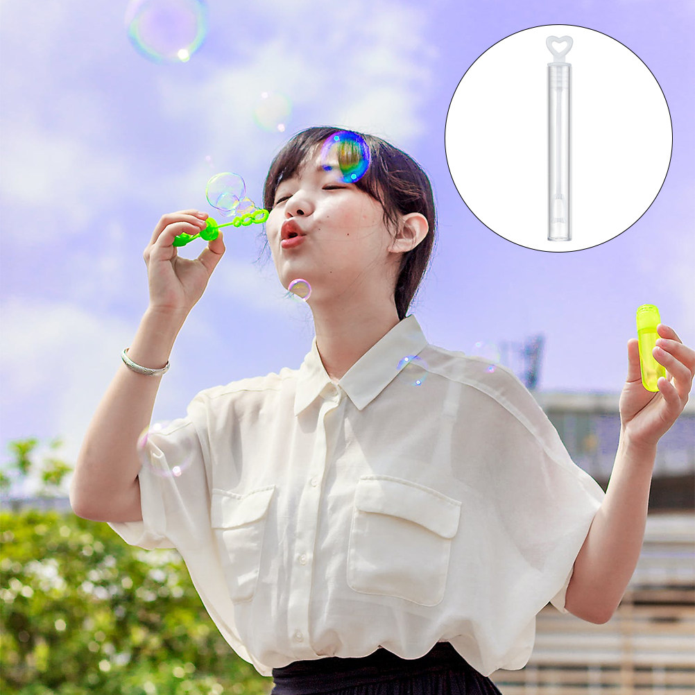 50Pcs Bubble Solution Bottles  - Wedding Solution 评论和价格