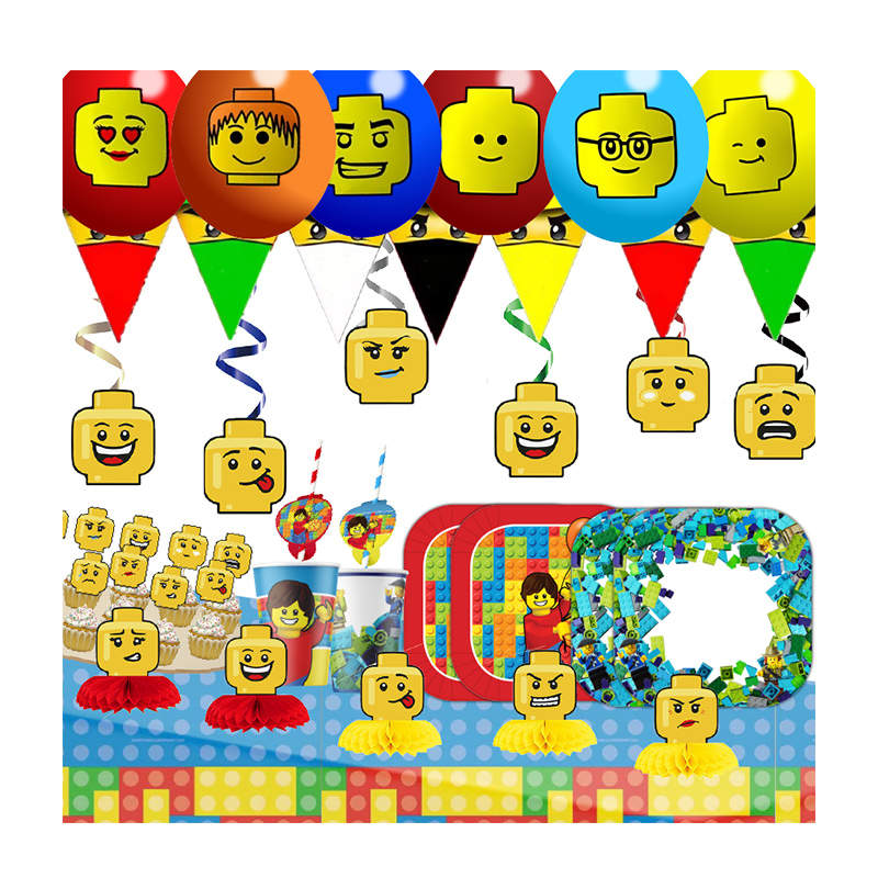 Building Blocks  Happy Birthda - Confetti Balloon Set 评论和价格