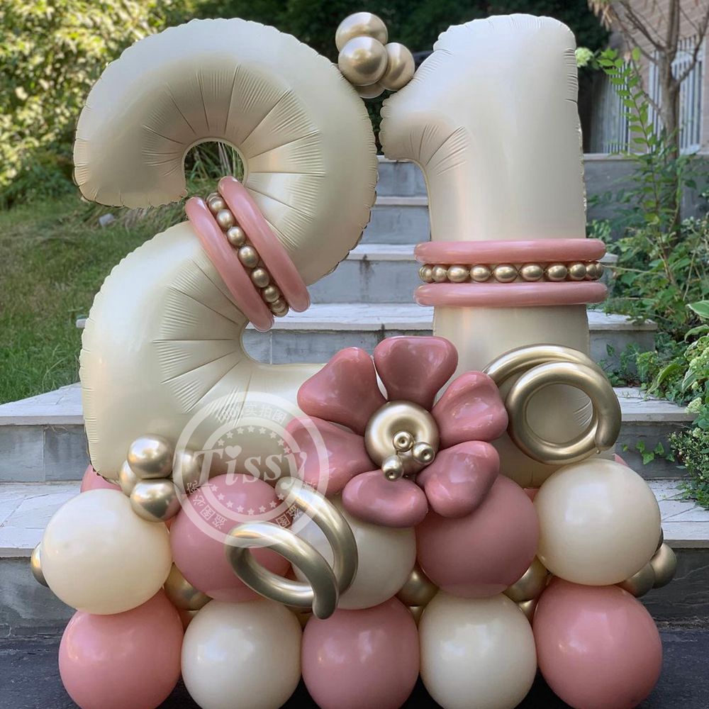 23pcs Avocado Green Balloons T - Confetti Balloon Set 评论和价格