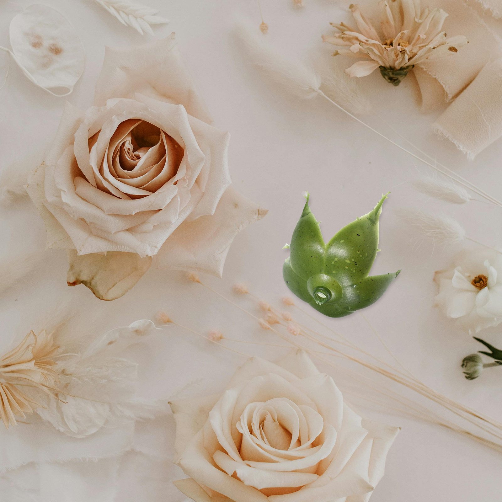 50Pcs Artificial Flower Calyxe - Wedding Decoration Supply 评论和价格