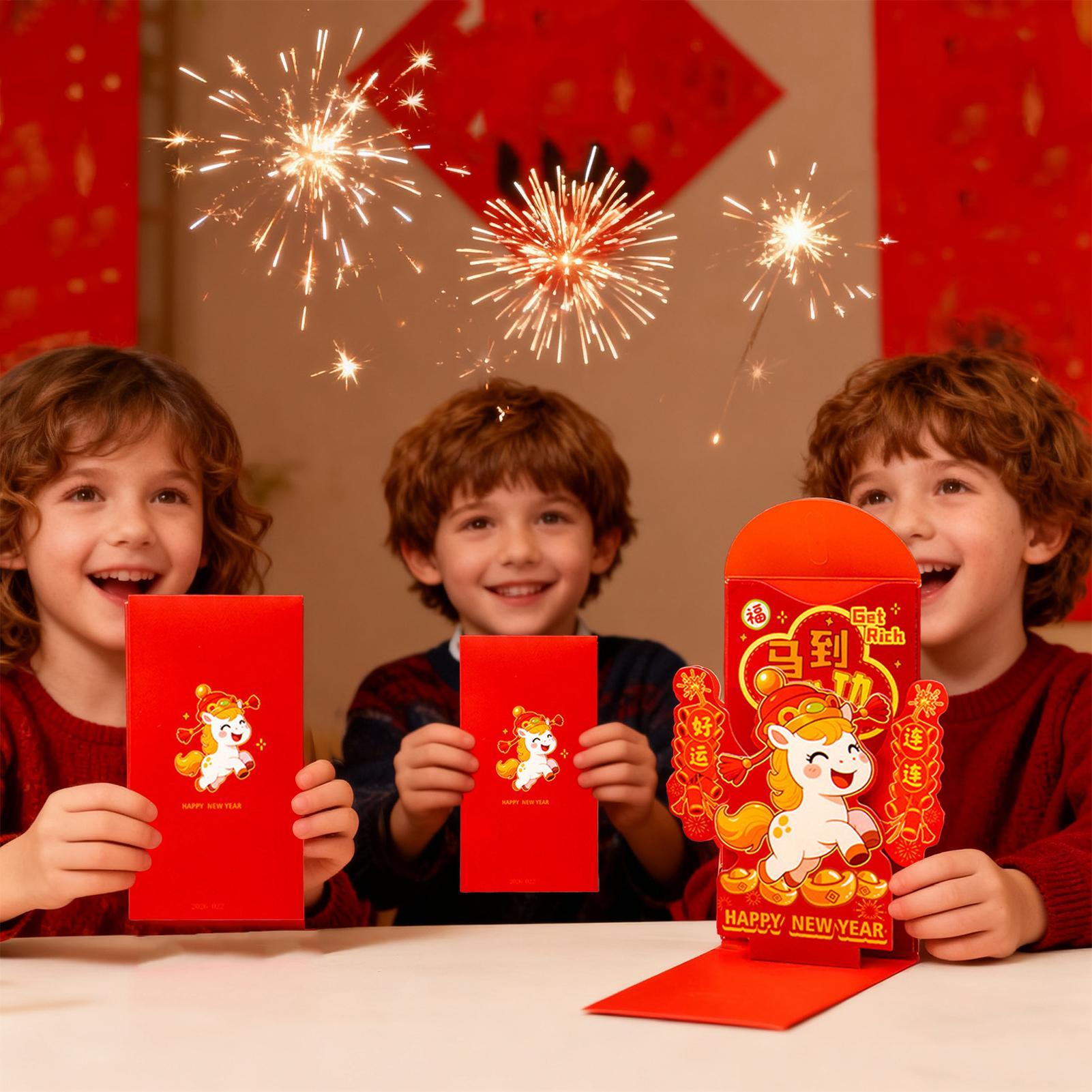 Red Envelopes 2026 3D Lunar Ba - Wedding Envelopes 评论和价格