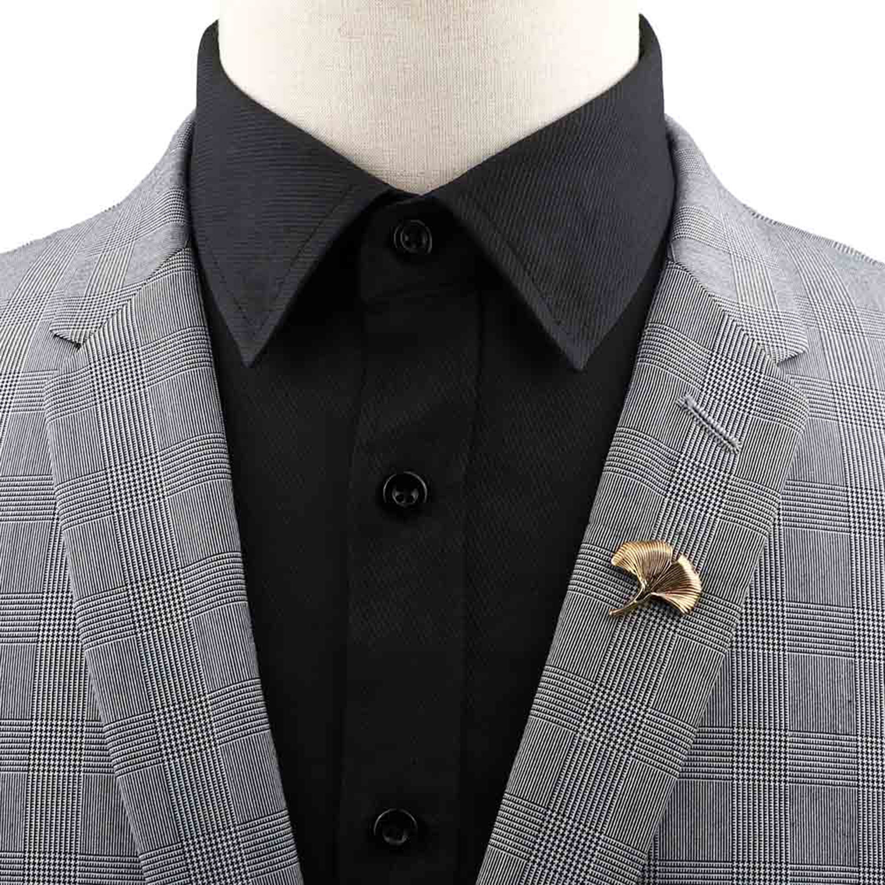 1PC/2PC Trendy Suit Shirt Coll - Suit Supply Wedding Party 评论和价格