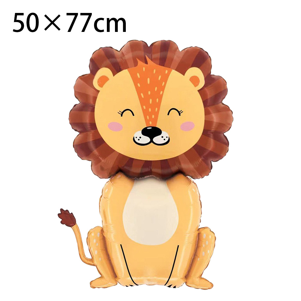 Jungle Animals Party Banner De - Confetti Balloon Set 评论和价格