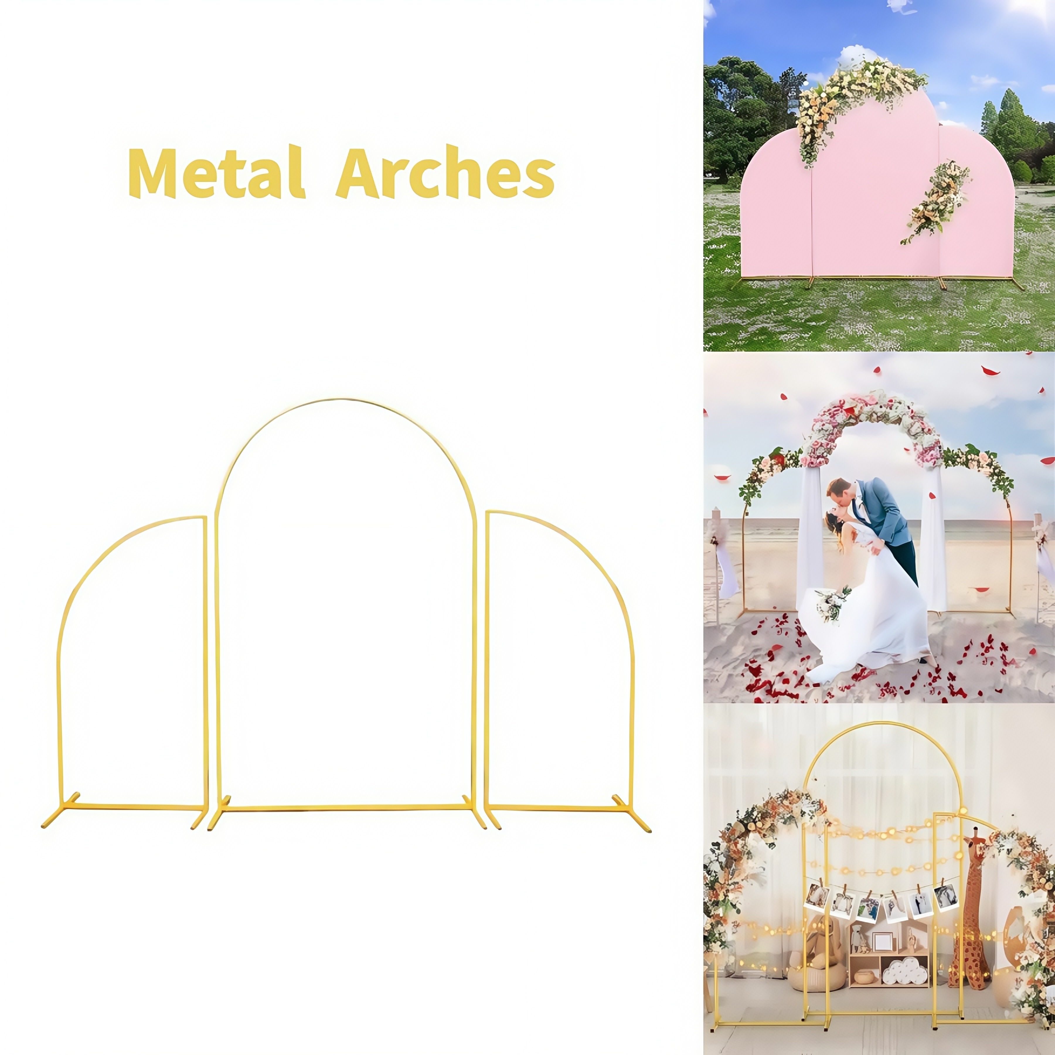 Crown Metal Arch Stand,3pcs Se - Confetti Balloon Set 评论和价格