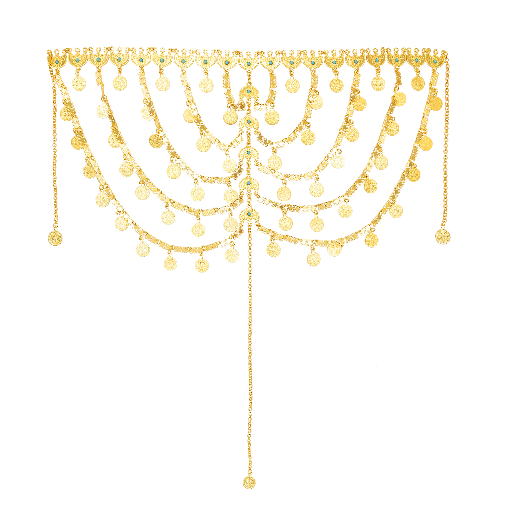 Fashion Luxury Golden Long Cha - Indian Wedding Supply 评论和价格