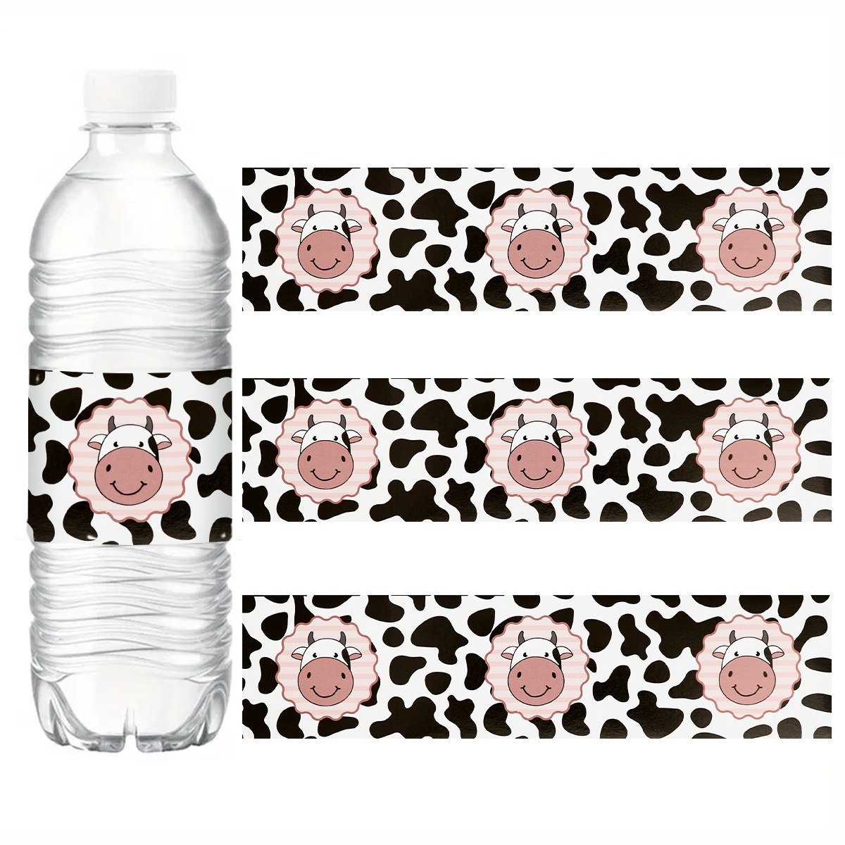 10pcs Farm Cow Bottle Labels P - Wedding Decoration Supply 评论和价格