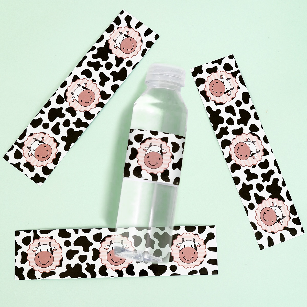 10pcs Farm Cow Bottle Labels P - Wedding Decoration Supply 评论和价格