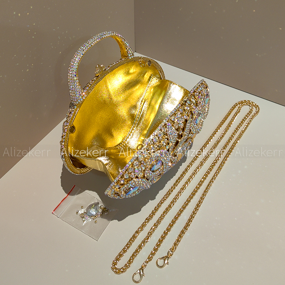 Alizekerr Flower Basket Crysta - Flower Girl Basket 评论和价格
