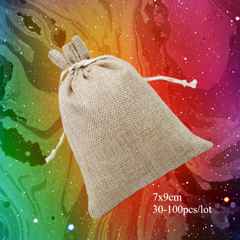 7x9cm Christmas Hessian Sack S - Wedding Solution 评论和价格
