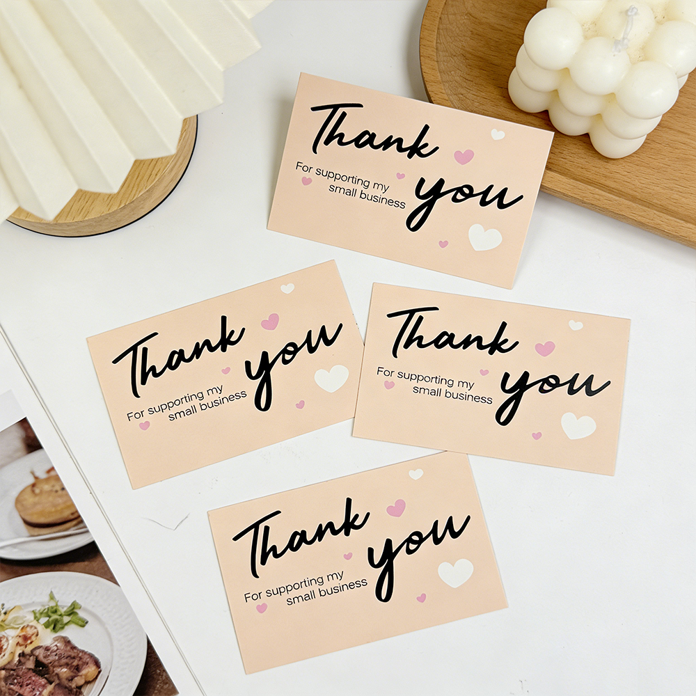 50/100pcs Thank You Cards, for - Wedding Supply Online Store 评论和价格