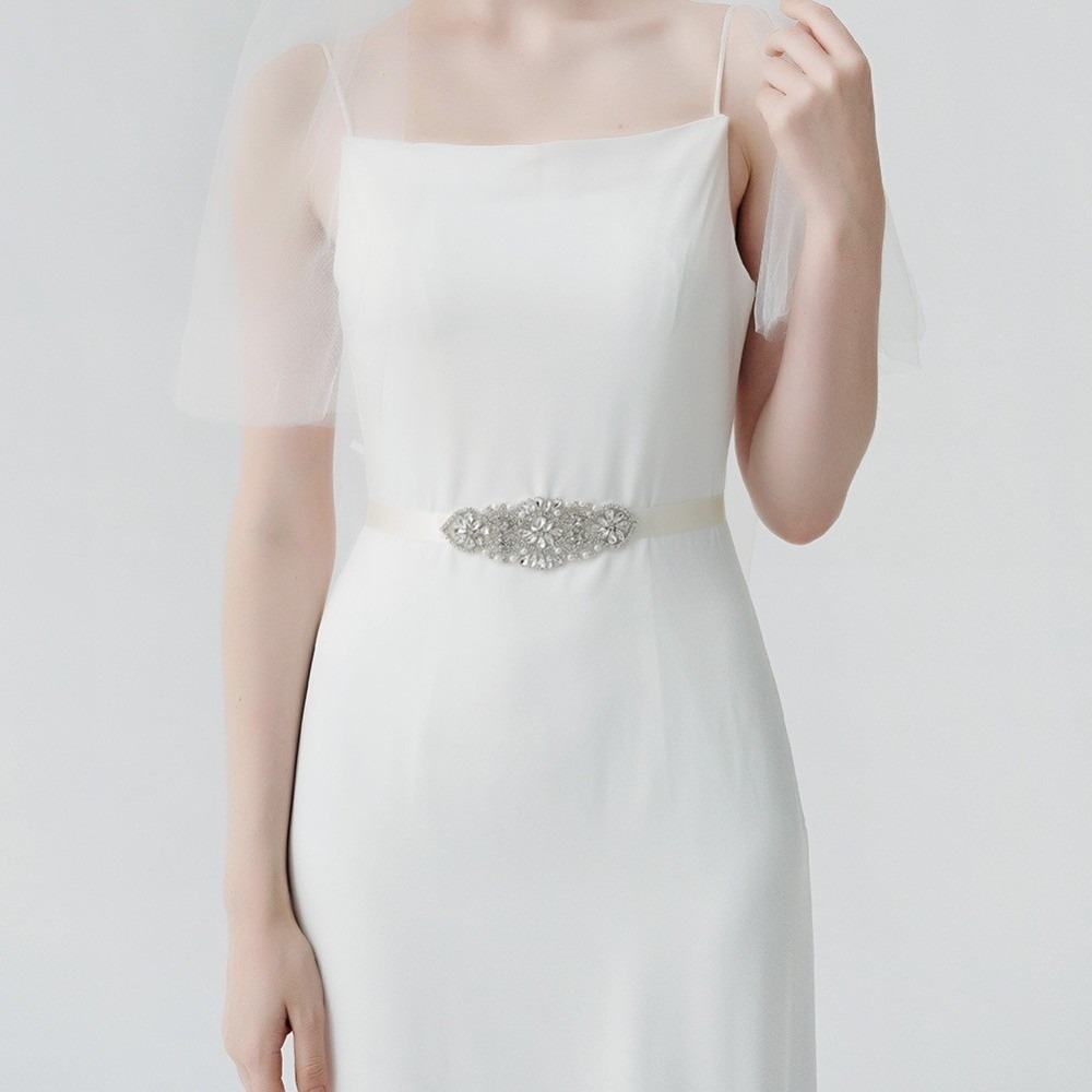 Sweet Ribbon Bridal Belt Long  - Bridal Sash Ribbon 评论和价格