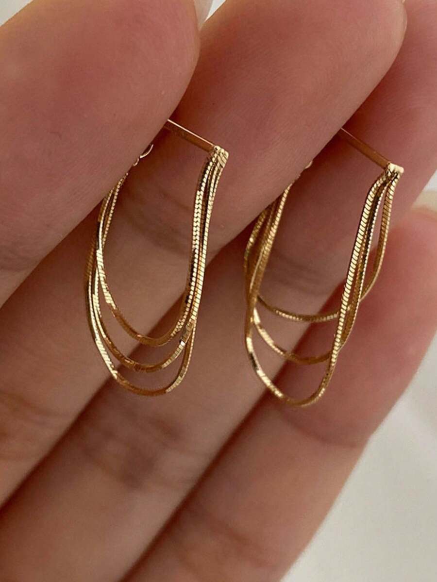 Gold-Tone Curved Bar Top Tripl - Wedding Package Gold 评论和价格