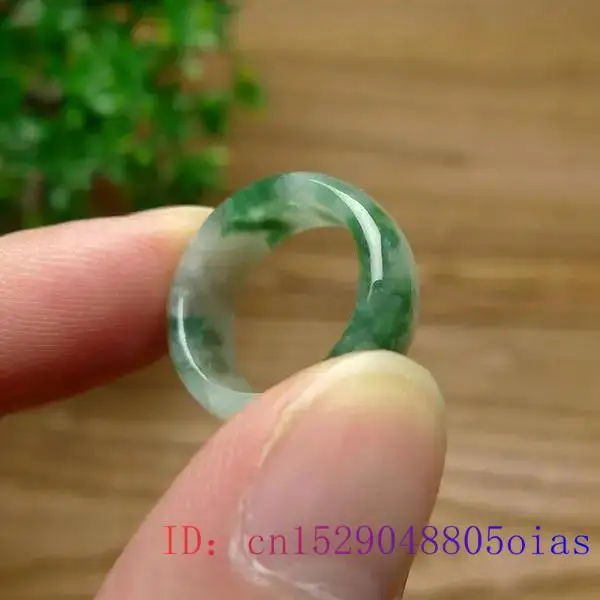 Green Jade Ring Crafts Charm G - Wedding Zone 评论和价格