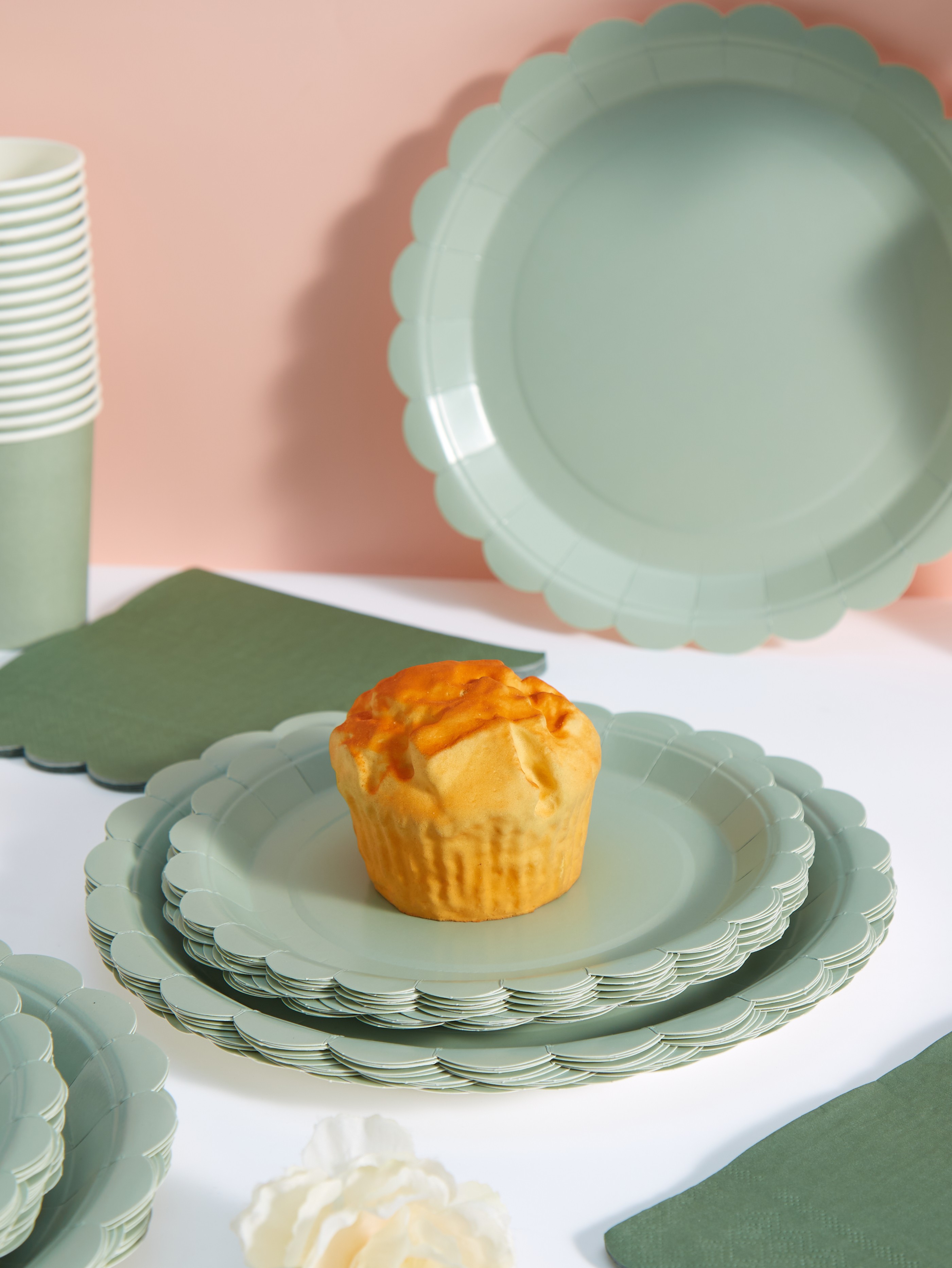 97pcs/set Disposable Tableware - Wedding Decoration Supply 评论和价格