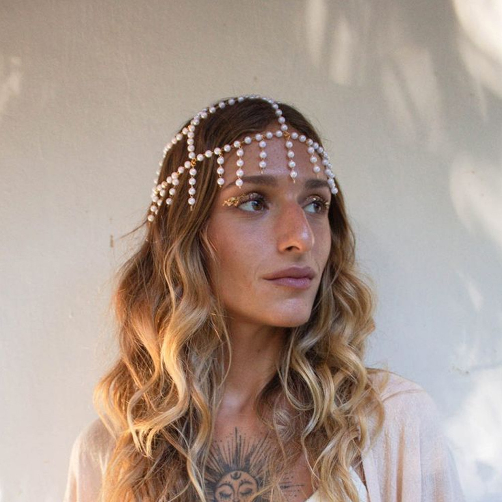 Great Gatsby Pearl Tassel Head - Indian Wedding Supply 评论和价格