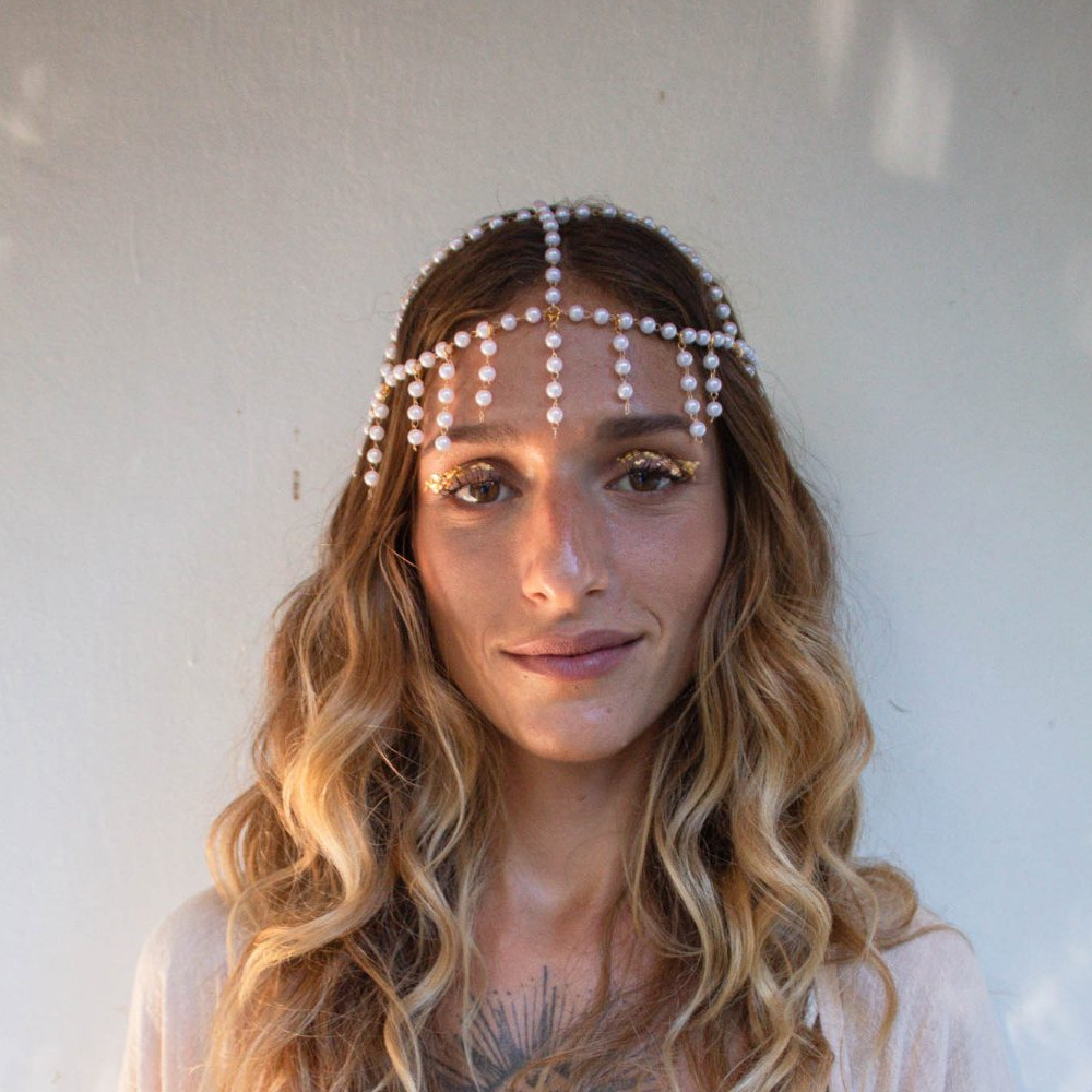 Great Gatsby Pearl Tassel Head - Indian Wedding Supply 评论和价格