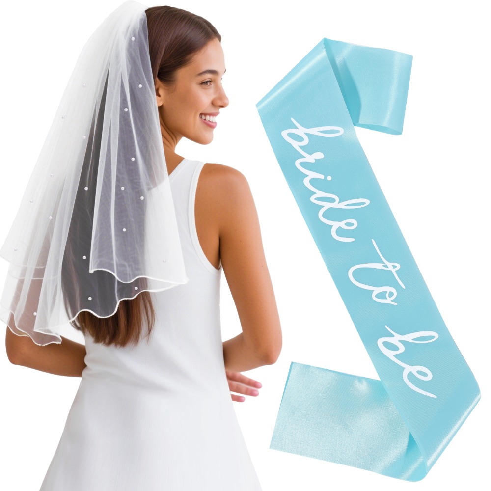 2pcs Pearl Bride To Be Satin S - Bride Tribe Sash 评论和价格