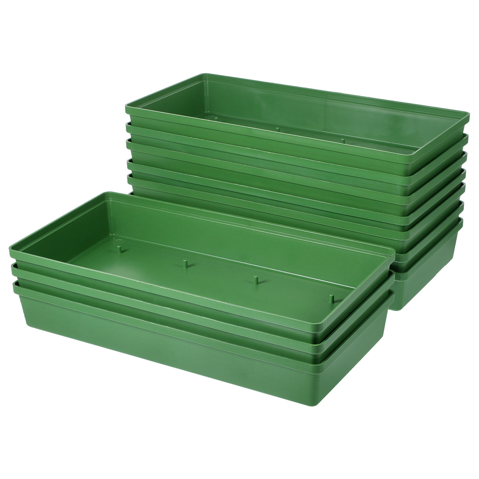 10Pcs Flower Mud Tray Long Nee - Wedding Decoration Supply 评论和价格