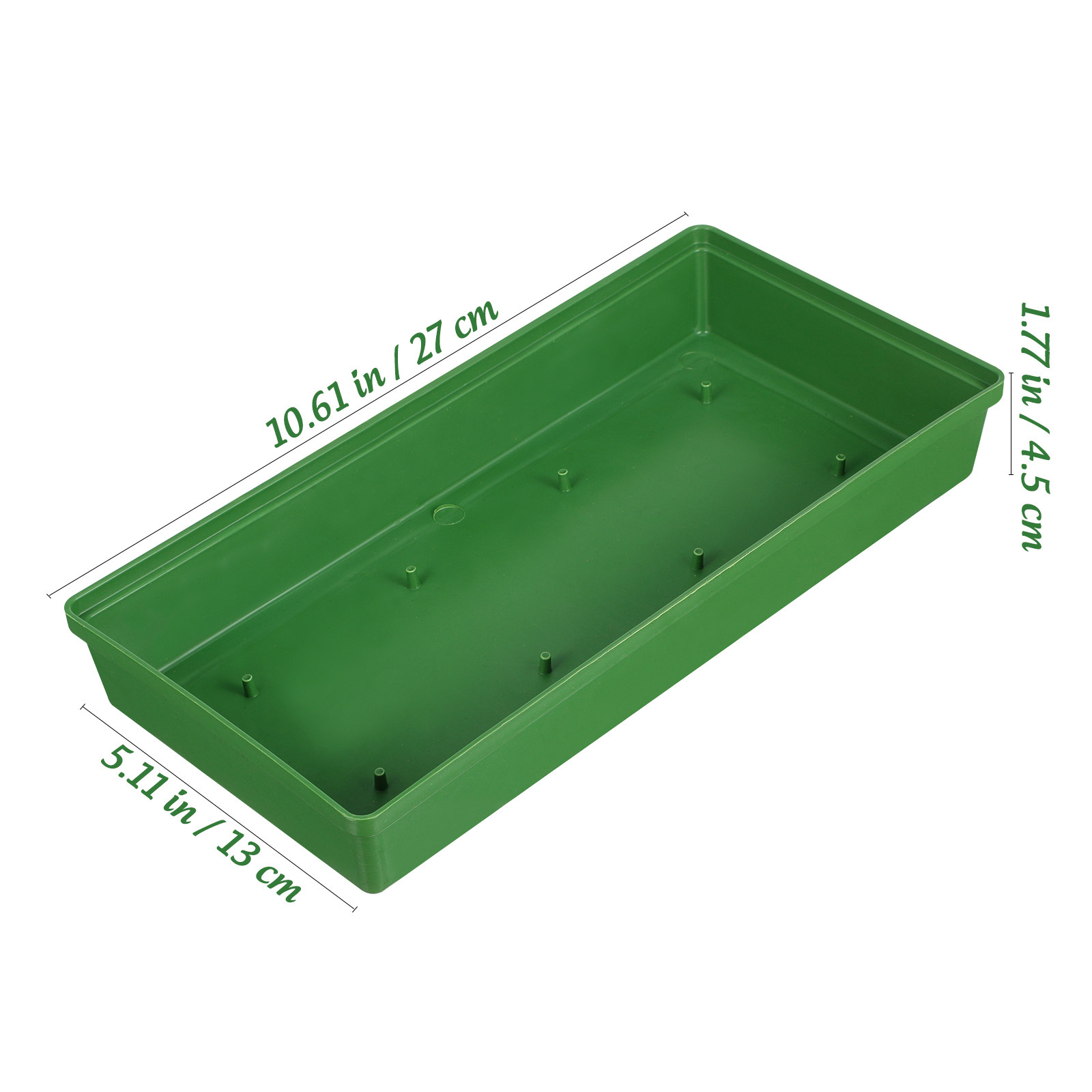 10Pcs Flower Mud Tray Long Nee - Wedding Decoration Supply 评论和价格