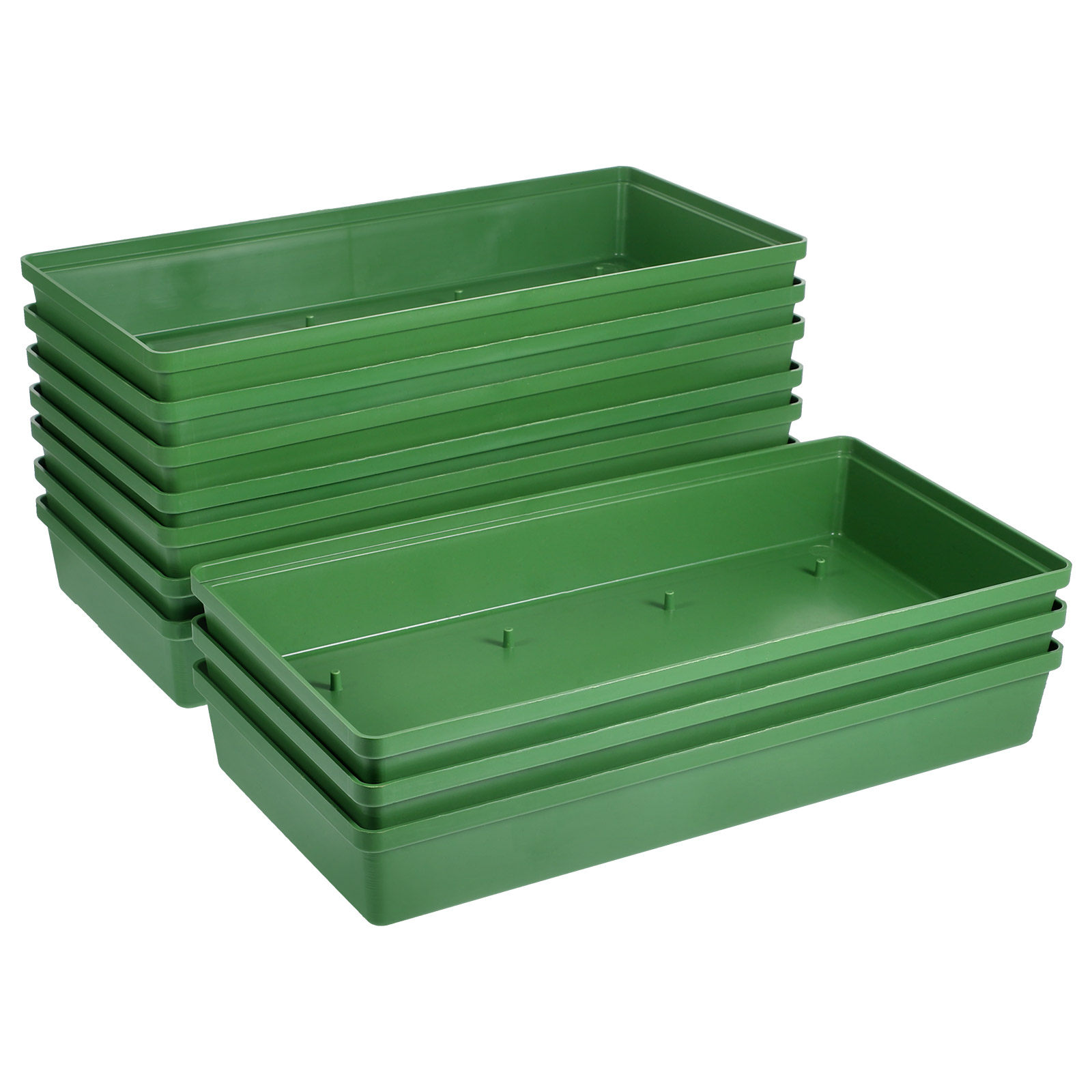 10Pcs Flower Mud Tray Long Nee - Wedding Decoration Supply 评论和价格