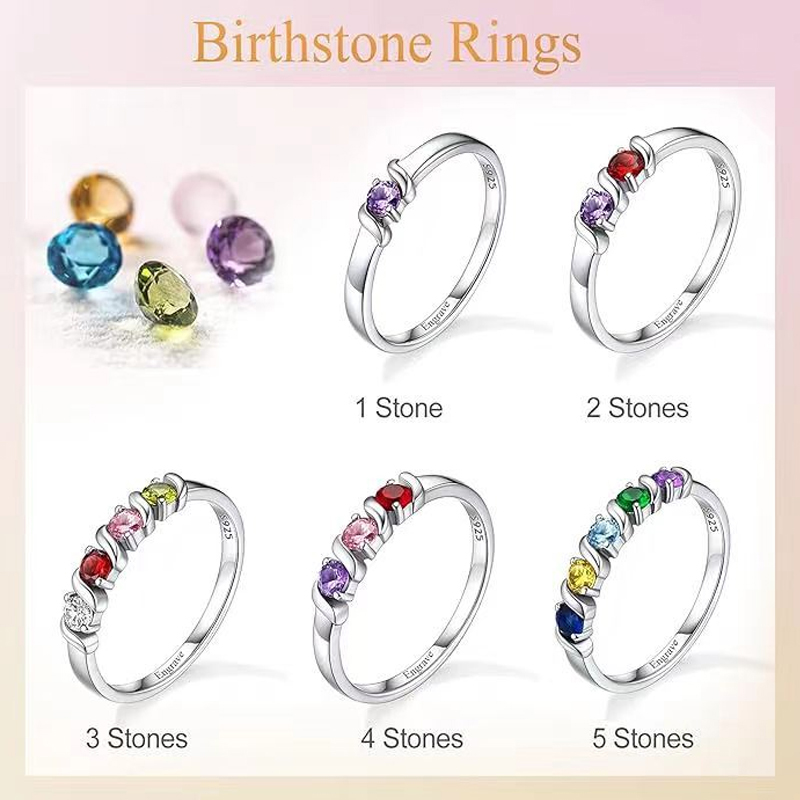 Personalized Names Ring with 1 - Wedding Zone 评论和价格