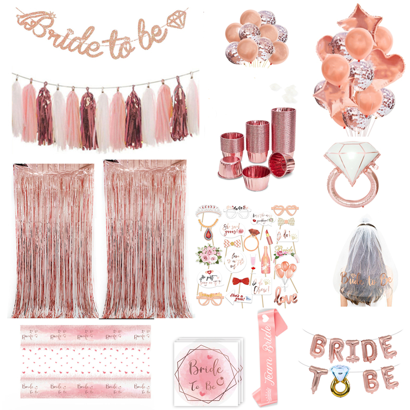 Bride To Be Party Decorations  - Confetti Balloon Set 评论和价格