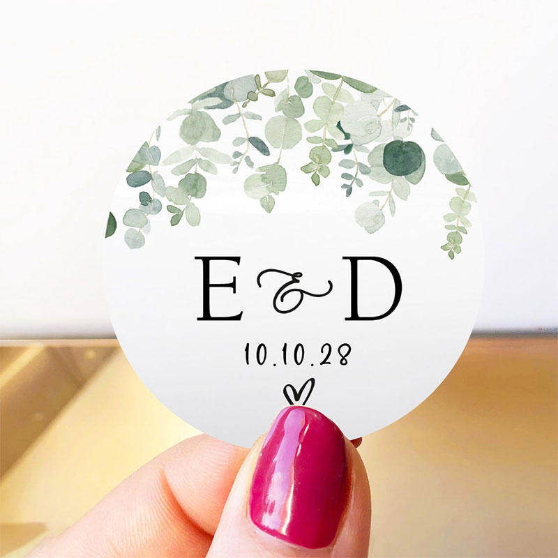 Personalized Floral Monogram W - Wedding Envelopes 评论和价格